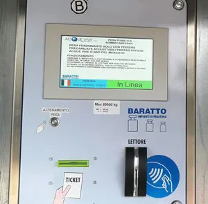 Pesatura selfservice